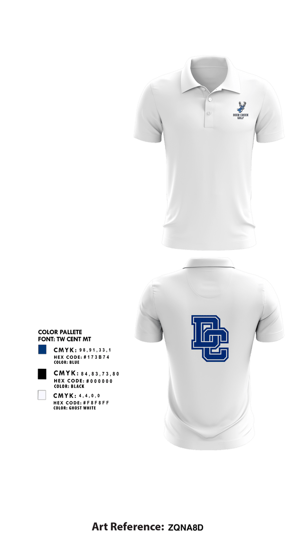 Short Sleeve Performance Polo, Deer Creek Antlers, Golf, Teamtime, Team time, sublimation, custom sports apparel, team uniforms, spirit wear, spiritwear, sports uniforms, custom shirts, team store, custom team store, fundraiser sports, apparel fundraiser