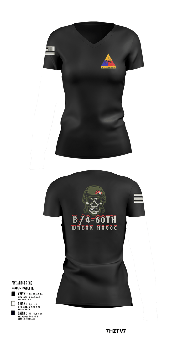 Womens Short Sleeve Vneck Shirt, B/4-60TH ADAR, Army, Teamtime, Team time, sublimation, custom sports apparel, team uniforms, spirit wear, spiritwear, sports uniforms, custom shirts, team store, custom team store, fundraiser sports, apparel fundraiser