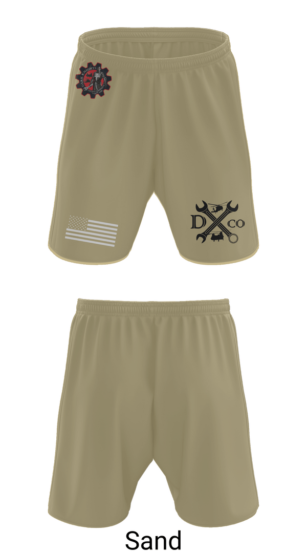 Athletic Shorts With Pockets, D Co. 2-158th AHB, , Teamtime, Team time, sublimation, custom sports apparel, team uniforms, spirit wear, spiritwear, sports uniforms, custom shirts, team store, custom team store, fundraiser sports, apparel fundraiser