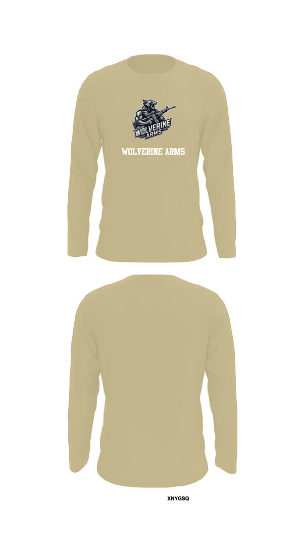 Long Sleeve Performance Shirt, Wolverine Arms, , Teamtime, Team time, sublimation, custom sports apparel, team uniforms, spirit wear, spiritwear, sports uniforms, custom shirts, team store, custom team store, fundraiser sports, apparel fundraiser