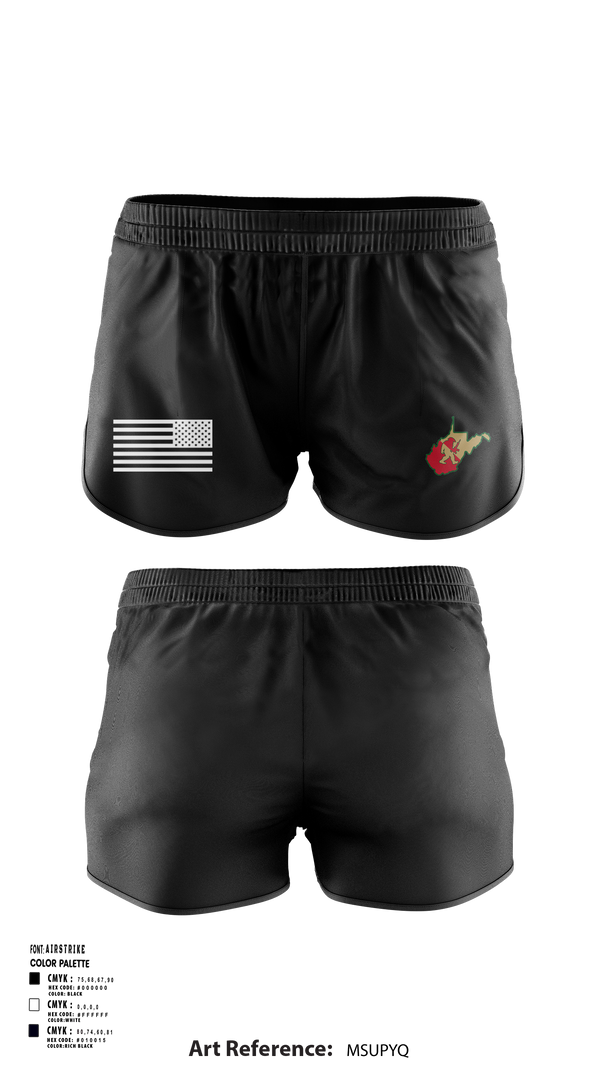 Ranger Panties, 1528th FSC (SO) (A), , Teamtime, Team time, sublimation, custom sports apparel, team uniforms, spirit wear, spiritwear, sports uniforms, custom shirts, team store, custom team store, fundraiser sports, apparel fundraiser