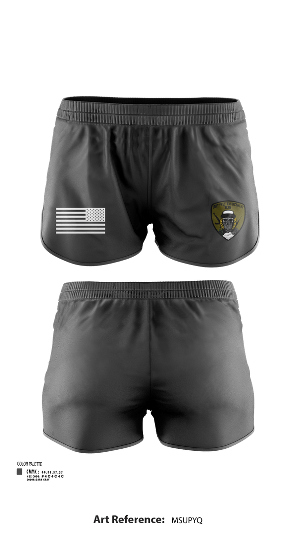 Ranger Panties, Southwest Enforcement Team, , Teamtime, Team time, sublimation, custom sports apparel, team uniforms, spirit wear, spiritwear, sports uniforms, custom shirts, team store, custom team store, fundraiser sports, apparel fundraiser