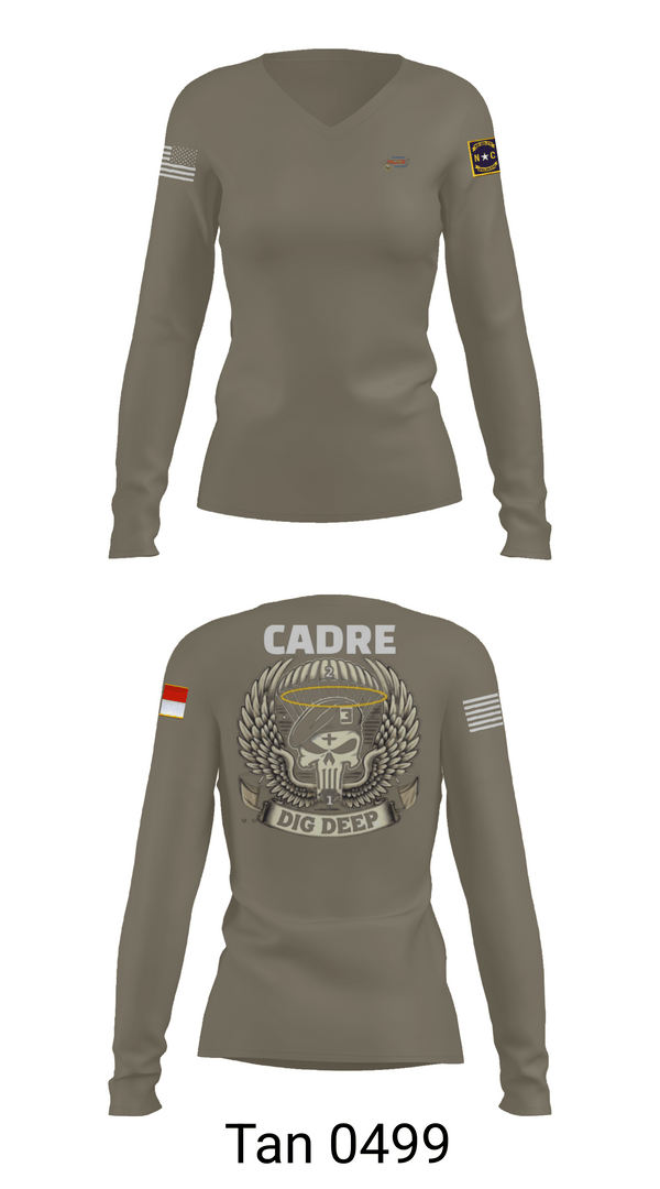 Womens Long Sleeve Vneck Shirt, TCA, , Teamtime, Team time, sublimation, custom sports apparel, team uniforms, spirit wear, spiritwear, sports uniforms, custom shirts, team store, custom team store, fundraiser sports, apparel fundraiser