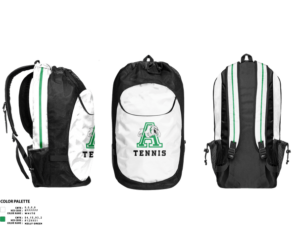 Gear Bag, Albuquerque High School Tennis, Tennis, Teamtime, Team time, sublimation, custom sports apparel, team uniforms, spirit wear, spiritwear, sports uniforms, custom shirts, team store, custom team store, fundraiser sports, apparel fundraiser