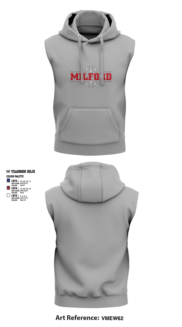 Sleeveless Hoodie, Northeast Toros Football, Football, Teamtime, Team time, sublimation, custom sports apparel, team uniforms, spirit wear, spiritwear, sports uniforms, custom shirts, team store, custom team store, fundraiser sports, apparel fundraiser
