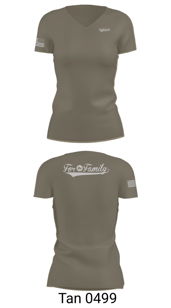 Womens Short Sleeve Vneck Shirt, For The Family, , Teamtime, Team time, sublimation, custom sports apparel, team uniforms, spirit wear, spiritwear, sports uniforms, custom shirts, team store, custom team store, fundraiser sports, apparel fundraiser