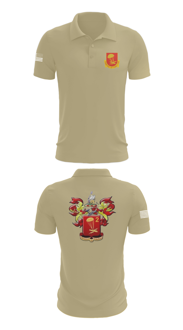 Short Sleeve Performance Polo, 2-377 PFAR, Army, Teamtime, Team time, sublimation, custom sports apparel, team uniforms, spirit wear, spiritwear, sports uniforms, custom shirts, team store, custom team store, fundraiser sports, apparel fundraiser