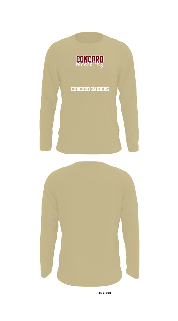 Long Sleeve Performance Shirt, Concord Raiders, Wrestling, Teamtime, Team time, sublimation, custom sports apparel, team uniforms, spirit wear, spiritwear, sports uniforms, custom shirts, team store, custom team store, fundraiser sports, apparel fundraiser
