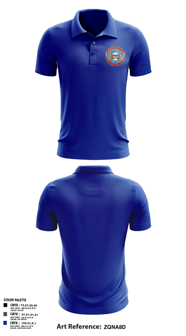 Long Sleeve Performance Polo, A Co, 2-13th Aviation Regiment, , Teamtime, Team time, sublimation, custom sports apparel, team uniforms, spirit wear, spiritwear, sports uniforms, custom shirts, team store, custom team store, fundraiser sports, apparel fundraiser
