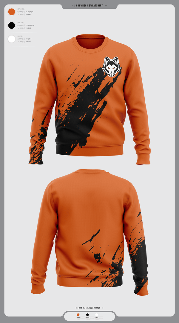 Crew Neck Sweatshirt, Pawhuska High School Baseball, Baseball, Teamtime, Team time, sublimation, custom sports apparel, team uniforms, spirit wear, spiritwear, sports uniforms, custom shirts, team store, custom team store, fundraiser sports, apparel fundraiser