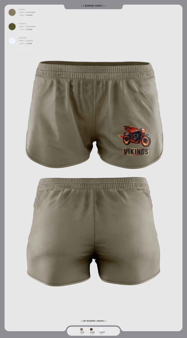 Womens Shorts, Vikings, , Teamtime, Team time, sublimation, custom sports apparel, team uniforms, spirit wear, spiritwear, sports uniforms, custom shirts, team store, custom team store, fundraiser sports, apparel fundraiser