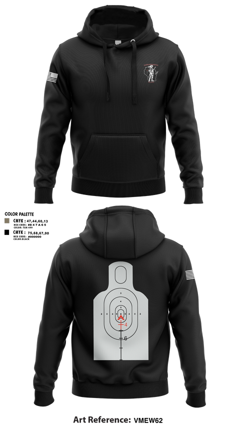 Hoodie, WIARNG Marksmanship, , Teamtime, Team time, sublimation, custom sports apparel, team uniforms, spirit wear, spiritwear, sports uniforms, custom shirts, team store, custom team store, fundraiser sports, apparel fundraiser