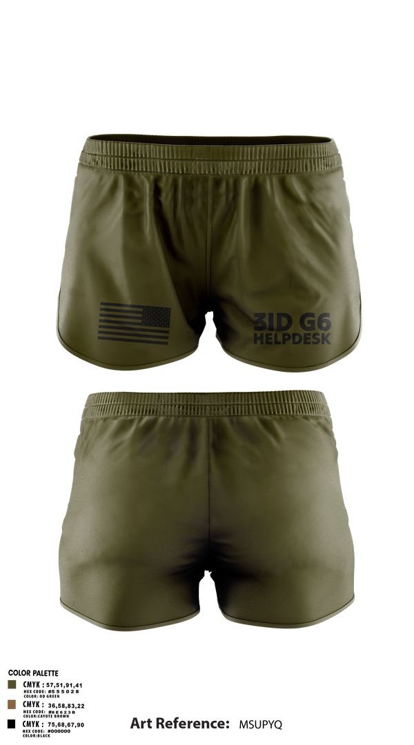 Ranger Panties, 3ID G6 Helpdesk, , Teamtime, Team time, sublimation, custom sports apparel, team uniforms, spirit wear, spiritwear, sports uniforms, custom shirts, team store, custom team store, fundraiser sports, apparel fundraiser