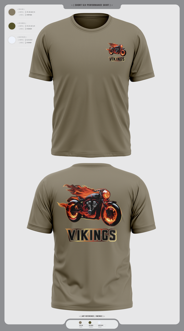 Short Sleeve Performance Shirt, Vikings, , Teamtime, Team time, sublimation, custom sports apparel, team uniforms, spirit wear, spiritwear, sports uniforms, custom shirts, team store, custom team store, fundraiser sports, apparel fundraiser