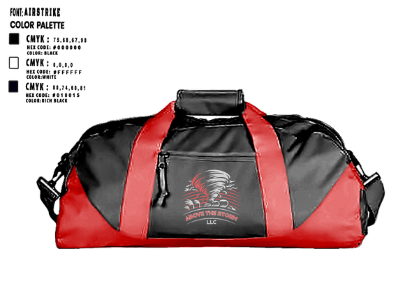 Duffle Bag, Above The Storm LLC, , Teamtime, Team time, sublimation, custom sports apparel, team uniforms, spirit wear, spiritwear, sports uniforms, custom shirts, team store, custom team store, fundraiser sports, apparel fundraiser