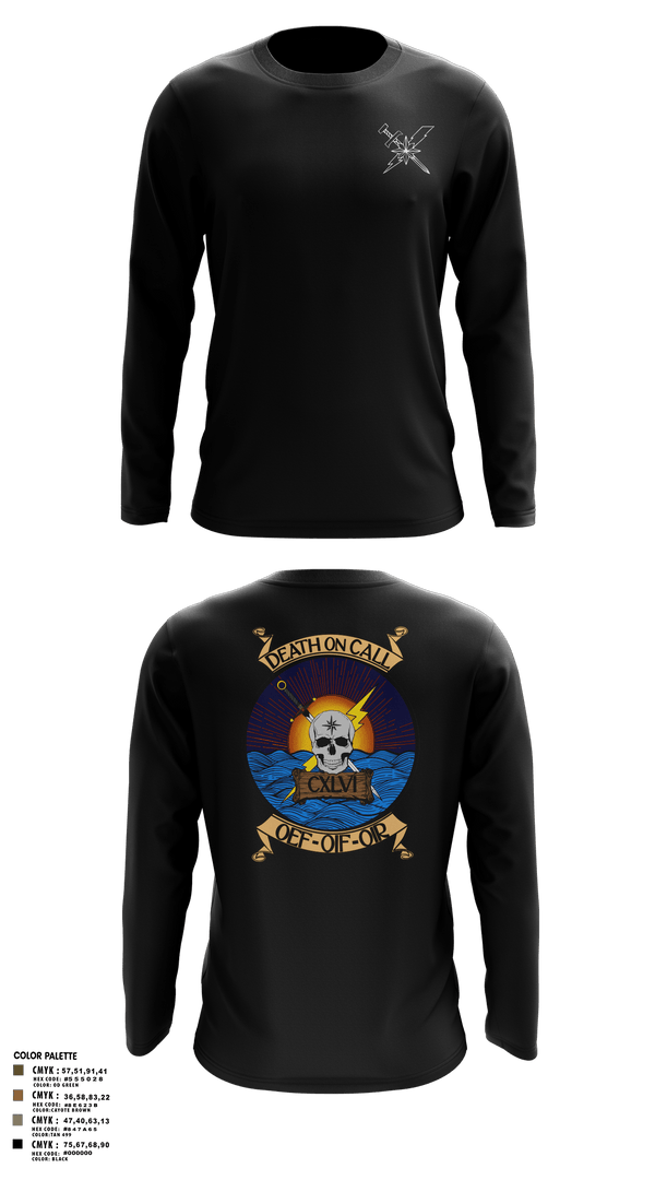Long Sleeve Performance Shirt, 146th ASOS, Air Force, Teamtime, Team time, sublimation, custom sports apparel, team uniforms, spirit wear, spiritwear, sports uniforms, custom shirts, team store, custom team store, fundraiser sports, apparel fundraiser