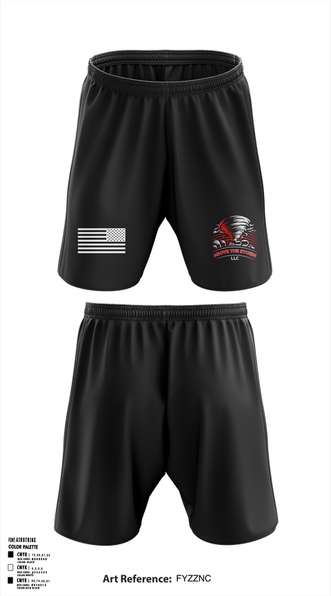 Athletic Shorts With Pockets, Above The Storm LLC, , Teamtime, Team time, sublimation, custom sports apparel, team uniforms, spirit wear, spiritwear, sports uniforms, custom shirts, team store, custom team store, fundraiser sports, apparel fundraiser