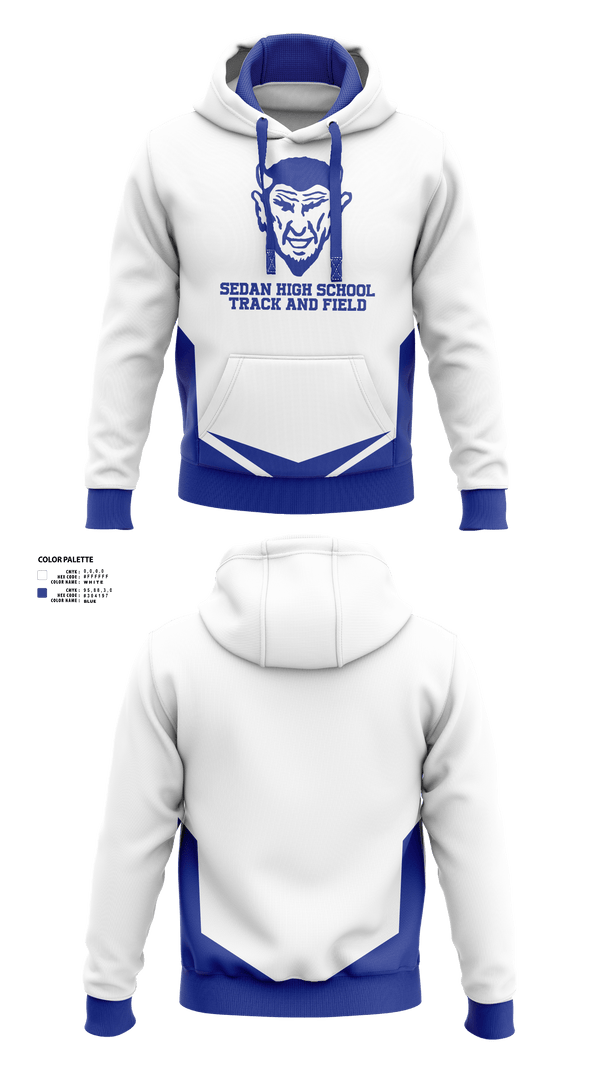 Hoodie, Sedan High School Track and Field, Track & Field, Teamtime, Team time, sublimation, custom sports apparel, team uniforms, spirit wear, spiritwear, sports uniforms, custom shirts, team store, custom team store, fundraiser sports, apparel fundraiser