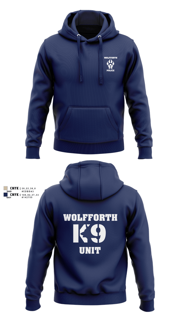 Hoodie, Wolfforth Police Department, Police, Teamtime, Team time, sublimation, custom sports apparel, team uniforms, spirit wear, spiritwear, sports uniforms, custom shirts, team store, custom team store, fundraiser sports, apparel fundraiser