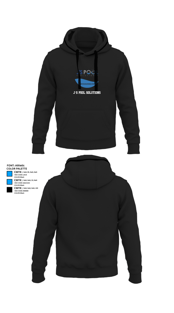 Hoodie, J’s Pool Solutions, , Teamtime, Team time, sublimation, custom sports apparel, team uniforms, spirit wear, spiritwear, sports uniforms, custom shirts, team store, custom team store, fundraiser sports, apparel fundraiser