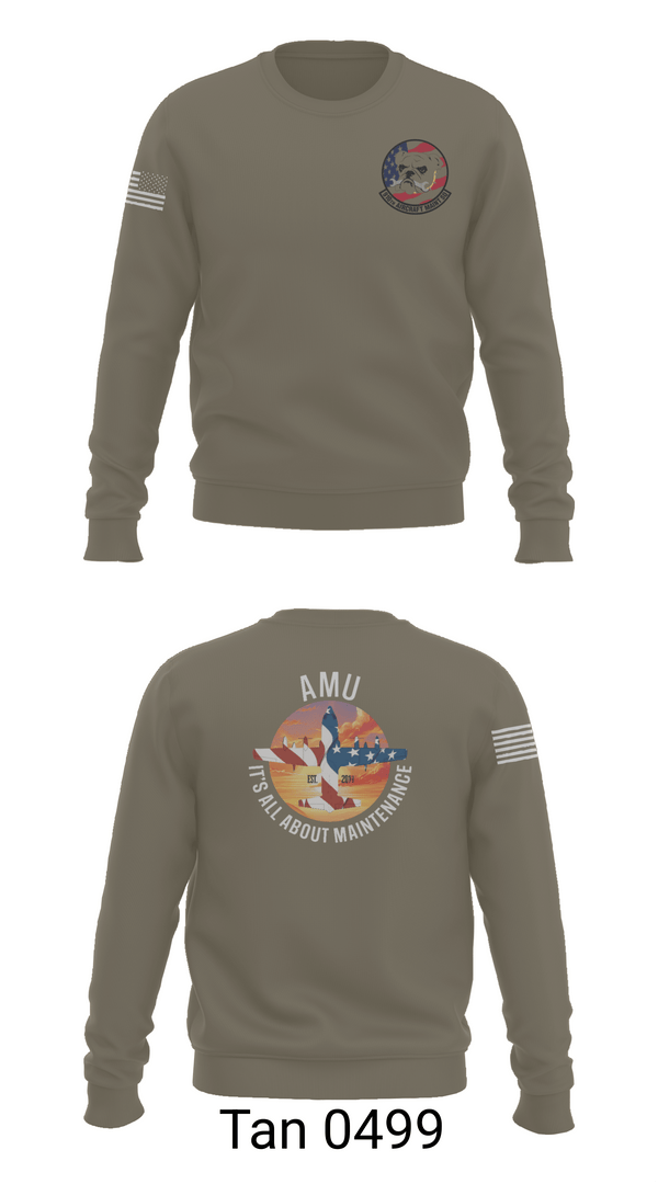 Crew Neck Sweatshirt, , Air Force, Teamtime, Team time, sublimation, custom sports apparel, team uniforms, spirit wear, spiritwear, sports uniforms, custom shirts, team store, custom team store, fundraiser sports, apparel fundraiser
