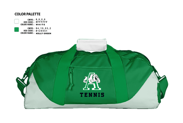 Duffle Bag, Albuquerque High School Tennis, Tennis, Teamtime, Team time, sublimation, custom sports apparel, team uniforms, spirit wear, spiritwear, sports uniforms, custom shirts, team store, custom team store, fundraiser sports, apparel fundraiser
