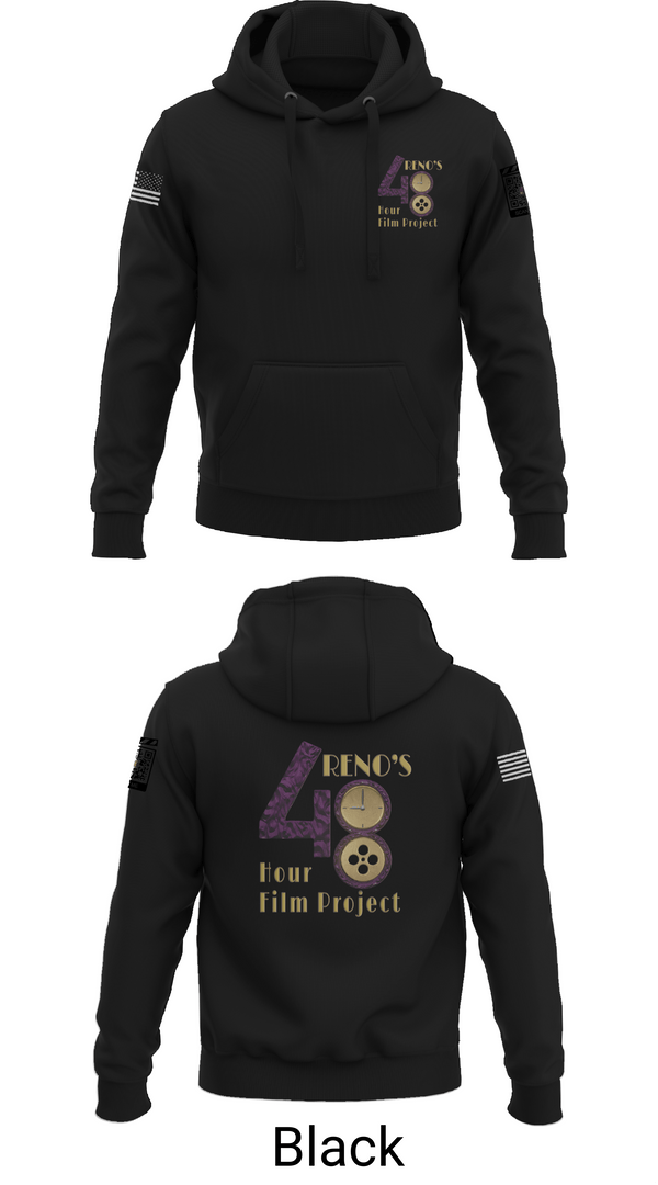 Hoodie, 48 Hour Film Project, , Teamtime, Team time, sublimation, custom sports apparel, team uniforms, spirit wear, spiritwear, sports uniforms, custom shirts, team store, custom team store, fundraiser sports, apparel fundraiser