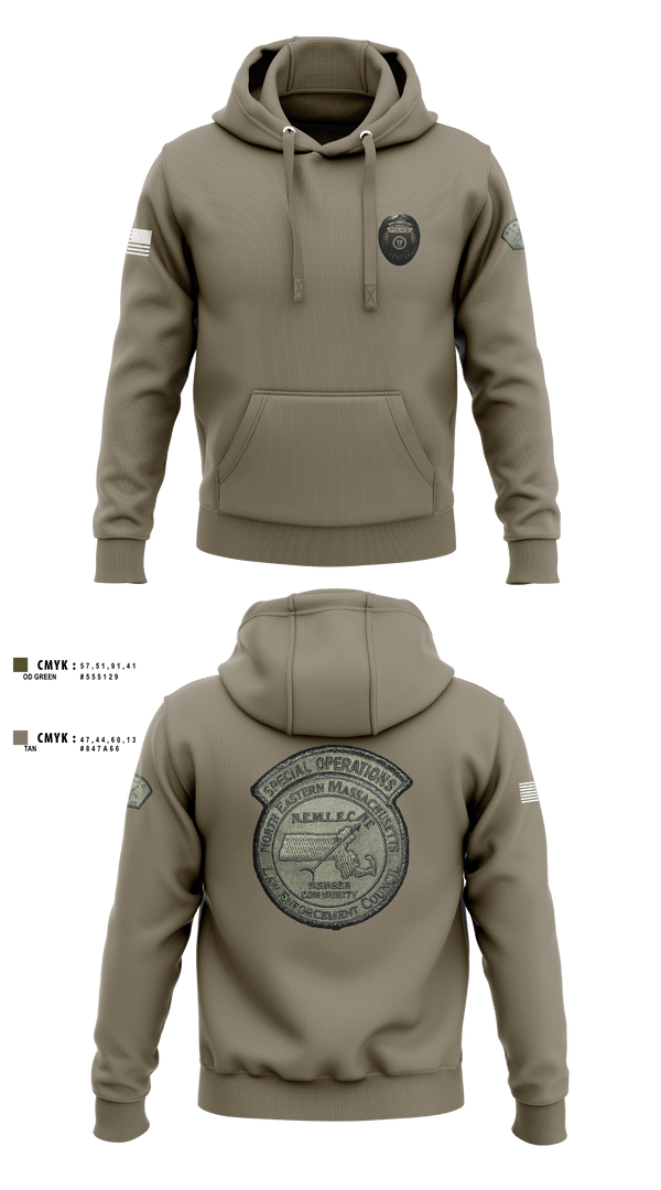 Hoodie, NEMLEC SWAT, , Teamtime, Team time, sublimation, custom sports apparel, team uniforms, spirit wear, spiritwear, sports uniforms, custom shirts, team store, custom team store, fundraiser sports, apparel fundraiser