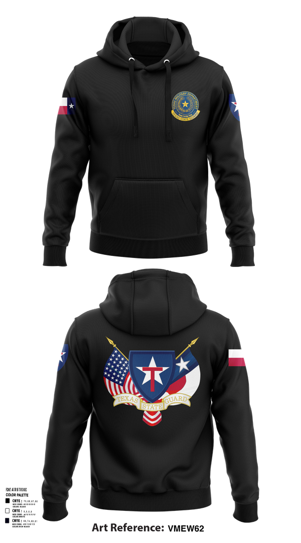 Hoodie, 2BN, 3BDE TXSG, , Teamtime, Team time, sublimation, custom sports apparel, team uniforms, spirit wear, spiritwear, sports uniforms, custom shirts, team store, custom team store, fundraiser sports, apparel fundraiser