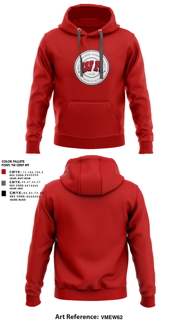Hoodie, West Allegheny Marching Pride Band, Spirit Store, Teamtime, Team time, sublimation, custom sports apparel, team uniforms, spirit wear, spiritwear, sports uniforms, custom shirts, team store, custom team store, fundraiser sports, apparel fundraiser