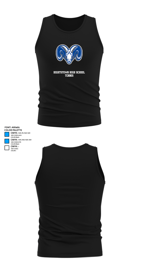 Tank Top, Hightstown High School Tennis, Tennis, Teamtime, Team time, sublimation, custom sports apparel, team uniforms, spirit wear, spiritwear, sports uniforms, custom shirts, team store, custom team store, fundraiser sports, apparel fundraiser