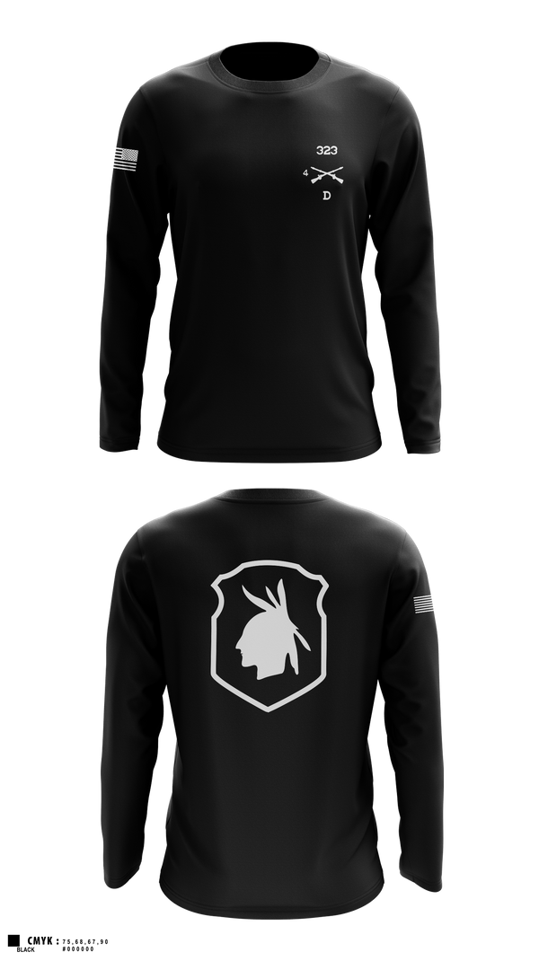 Long Sleeve Performance Shirt, D 4-323, , Teamtime, Team time, sublimation, custom sports apparel, team uniforms, spirit wear, spiritwear, sports uniforms, custom shirts, team store, custom team store, fundraiser sports, apparel fundraiser
