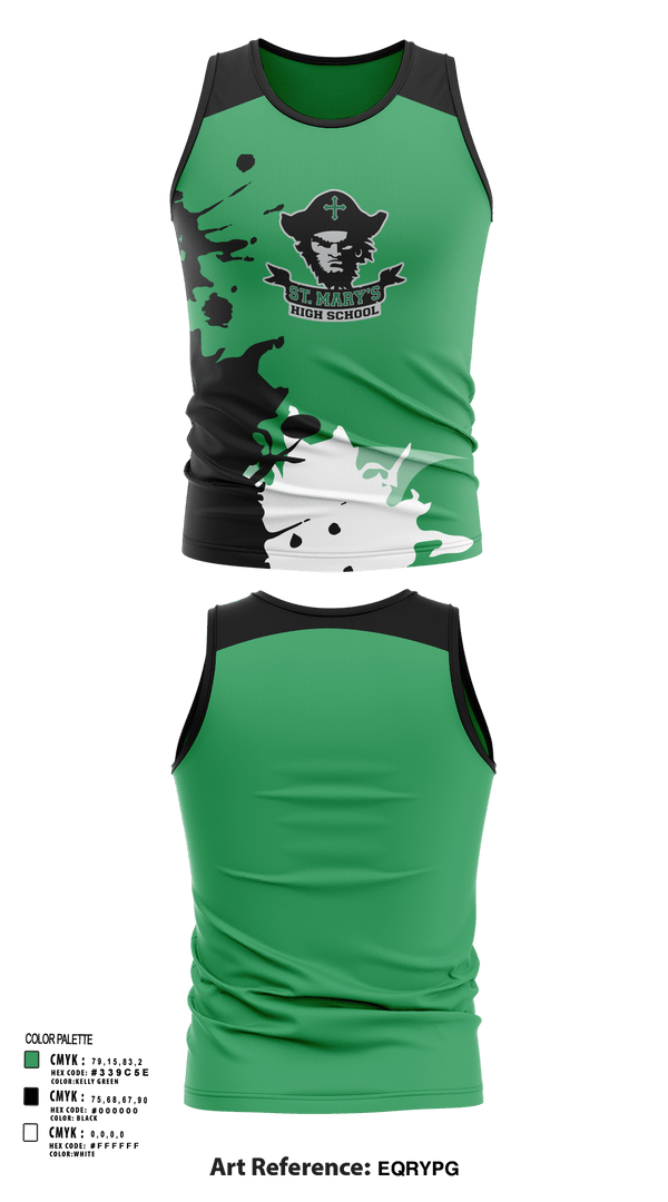 Tank Top, Saint Mary's High School Track & Field, Track & Field, Teamtime, Team time, sublimation, custom sports apparel, team uniforms, spirit wear, spiritwear, sports uniforms, custom shirts, team store, custom team store, fundraiser sports, apparel fundraiser