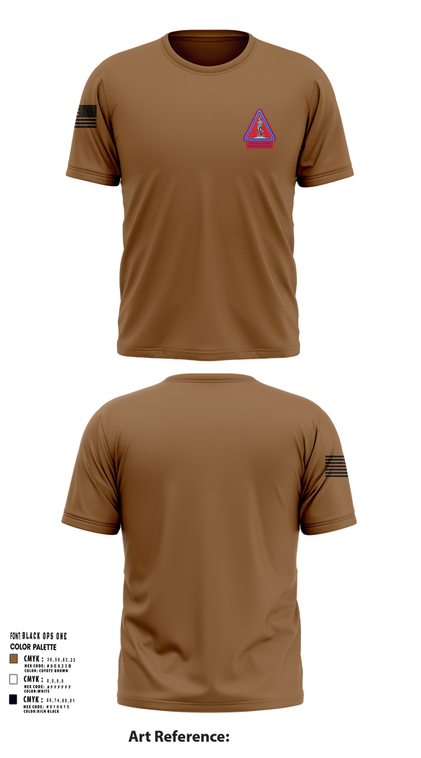 Short Sleeve Performance Shirt, Recruiting and Retention Battalion, , Teamtime, Team time, sublimation, custom sports apparel, team uniforms, spirit wear, spiritwear, sports uniforms, custom shirts, team store, custom team store, fundraiser sports, apparel fundraiser