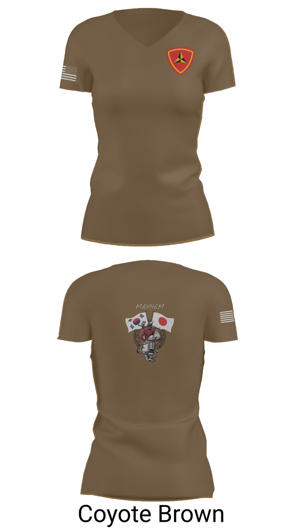 Womens Short Sleeve Vneck Shirt, 3/11 Mayhem, , Teamtime, Team time, sublimation, custom sports apparel, team uniforms, spirit wear, spiritwear, sports uniforms, custom shirts, team store, custom team store, fundraiser sports, apparel fundraiser