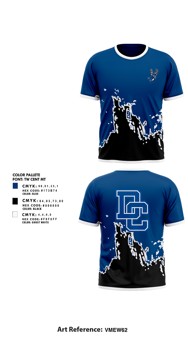 Short Sleeve Performance Shirt, Deer Creek Antlers, Golf, Teamtime, Team time, sublimation, custom sports apparel, team uniforms, spirit wear, spiritwear, sports uniforms, custom shirts, team store, custom team store, fundraiser sports, apparel fundraiser