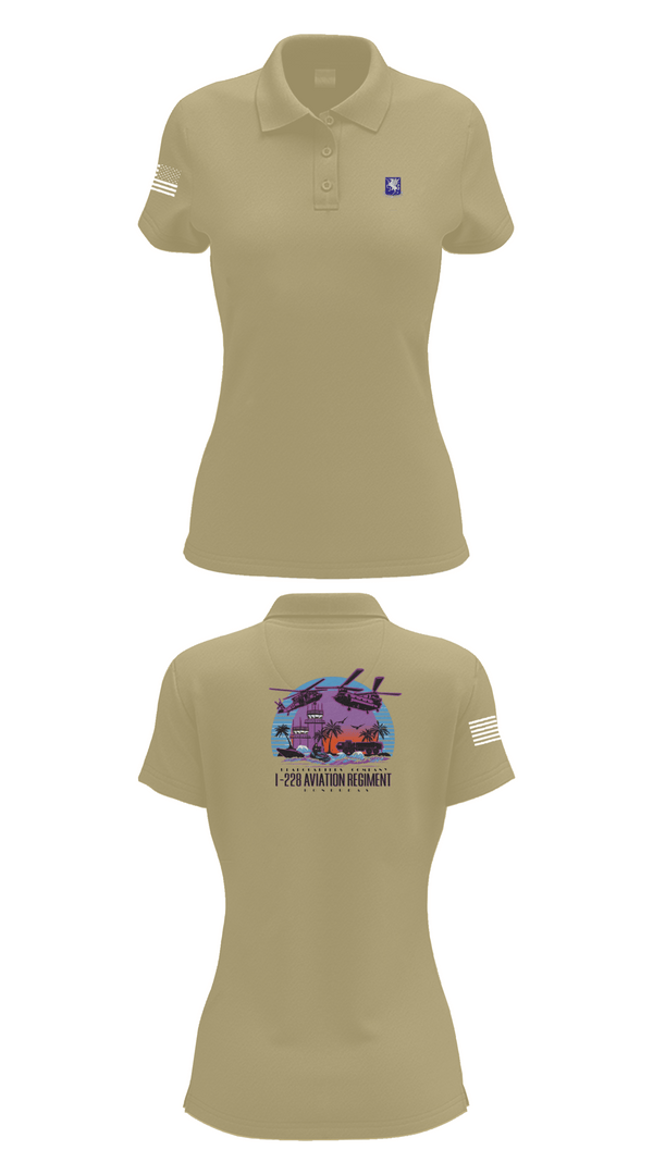 Womens Short Sleeve Performance Polo, 1-228 HHC Phantoms, , Teamtime, Team time, sublimation, custom sports apparel, team uniforms, spirit wear, spiritwear, sports uniforms, custom shirts, team store, custom team store, fundraiser sports, apparel fundraiser