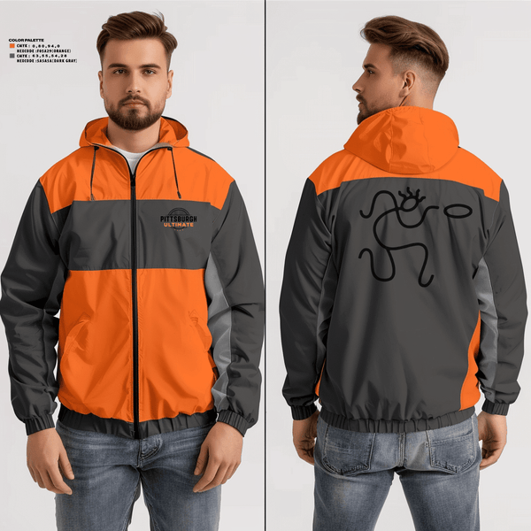 Windbreaker, Pittsburgh Ultimate, Spirit Store, Teamtime, Team time, sublimation, custom sports apparel, team uniforms, spirit wear, spiritwear, sports uniforms, custom shirts, team store, custom team store, fundraiser sports, apparel fundraiser