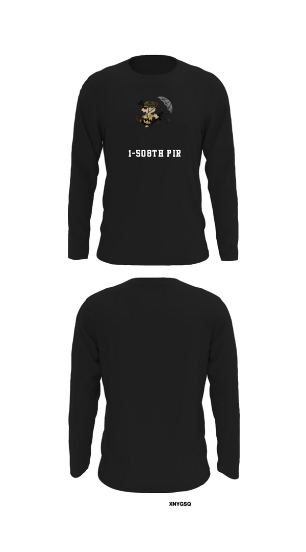 Long Sleeve Performance Shirt, 1-508th PIR, Army, Teamtime, Team time, sublimation, custom sports apparel, team uniforms, spirit wear, spiritwear, sports uniforms, custom shirts, team store, custom team store, fundraiser sports, apparel fundraiser