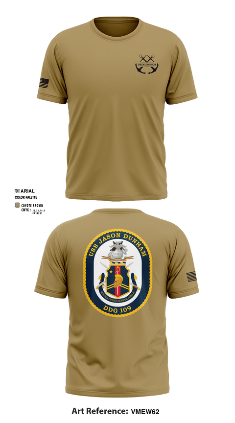 Short Sleeve Performance Shirt, Jason Dunham Deck Division, Navy, Teamtime, Team time, sublimation, custom sports apparel, team uniforms, spirit wear, spiritwear, sports uniforms, custom shirts, team store, custom team store, fundraiser sports, apparel fundraiser