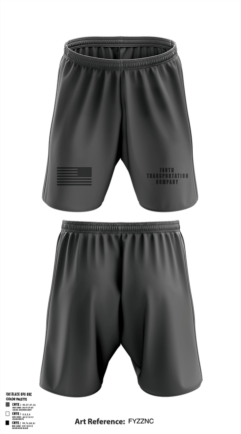 Athletic Shorts With Pockets, 740TH TRANSPORTATION COMPANY, National Guard, Teamtime, Team time, sublimation, custom sports apparel, team uniforms, spirit wear, spiritwear, sports uniforms, custom shirts, team store, custom team store, fundraiser sports, apparel fundraiser