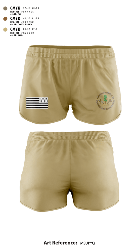 Ranger Panties, Alabama-Coushatta Wildland Fire Management, Fire Department, Teamtime, Team time, sublimation, custom sports apparel, team uniforms, spirit wear, spiritwear, sports uniforms, custom shirts, team store, custom team store, fundraiser sports, apparel fundraiser