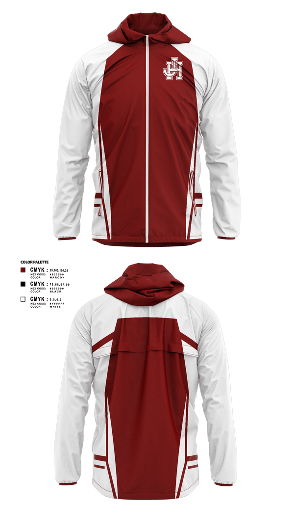 Windbreaker, John Handley, Women's Soccer, Teamtime, Team time, sublimation, custom sports apparel, team uniforms, spirit wear, spiritwear, sports uniforms, custom shirts, team store, custom team store, fundraiser sports, apparel fundraiser