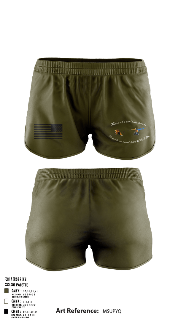 Ranger Panties, AOB-S, Army, Teamtime, Team time, sublimation, custom sports apparel, team uniforms, spirit wear, spiritwear, sports uniforms, custom shirts, team store, custom team store, fundraiser sports, apparel fundraiser