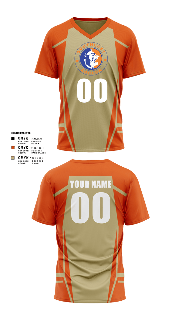 Mens Soccer Jersey, Southeast Soccer, Men's Soccer, Teamtime, Team time, sublimation, custom sports apparel, team uniforms, spirit wear, spiritwear, sports uniforms, custom shirts, team store, custom team store, fundraiser sports, apparel fundraiser