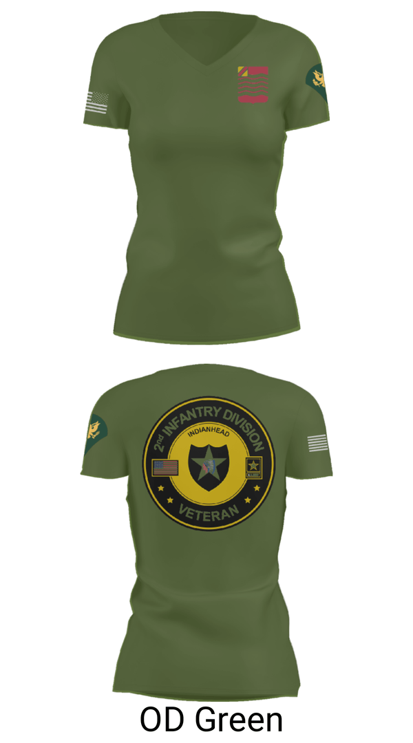 Women's Short Sleeve Vneck Shirt, 1st Battalion 15th Field Artillery, Army, Teamtime, Team time, sublimation, custom sports apparel, team uniforms, spirit wear, spiritwear, sports uniforms, custom shirts, team store, custom team store, fundraiser sports, apparel fundraiser