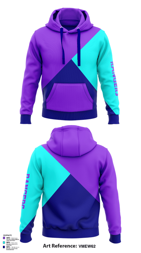 Hoodie, Rangers, Men's Basketball, Teamtime, Team time, sublimation, custom sports apparel, team uniforms, spirit wear, spiritwear, sports uniforms, custom shirts, team store, custom team store, fundraiser sports, apparel fundraiser