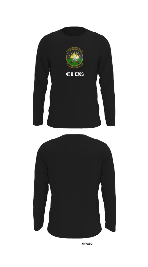Long Sleeve Performance Shirt, 4th EMS, Air Force, Teamtime, Team time, sublimation, custom sports apparel, team uniforms, spirit wear, spiritwear, sports uniforms, custom shirts, team store, custom team store, fundraiser sports, apparel fundraiser