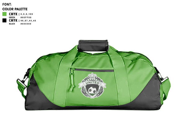 Duffle Bag, North Valley Youth Soccer League, Men's Soccer, Teamtime, Team time, sublimation, custom sports apparel, team uniforms, spirit wear, spiritwear, sports uniforms, custom shirts, team store, custom team store, fundraiser sports, apparel fundraiser