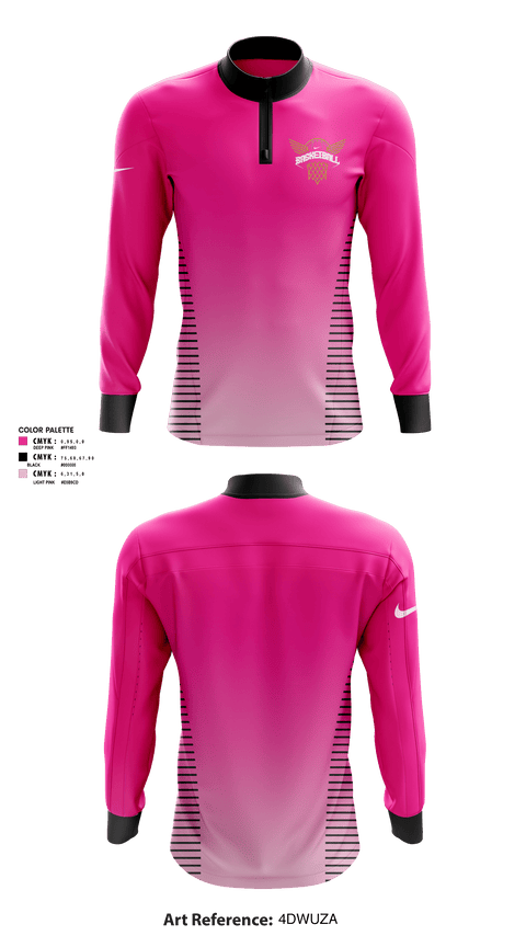 Quarter Zip Jacket, Midwest elite, Women's Basketball, Teamtime, Team time, sublimation, custom sports apparel, team uniforms, spirit wear, spiritwear, sports uniforms, custom shirts, team store, custom team store, fundraiser sports, apparel fundraiser